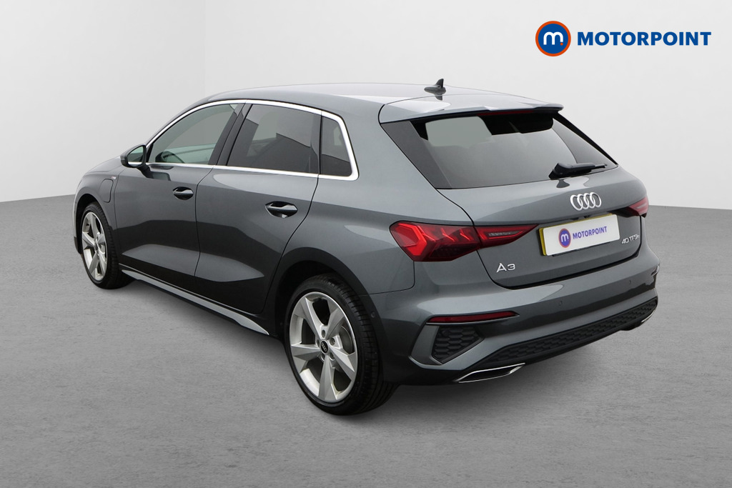 Audi A3 S Line Automatic Petrol Plug-In Hybrid Hatchback - Stock Number (1635328) - Passenger side rear corner