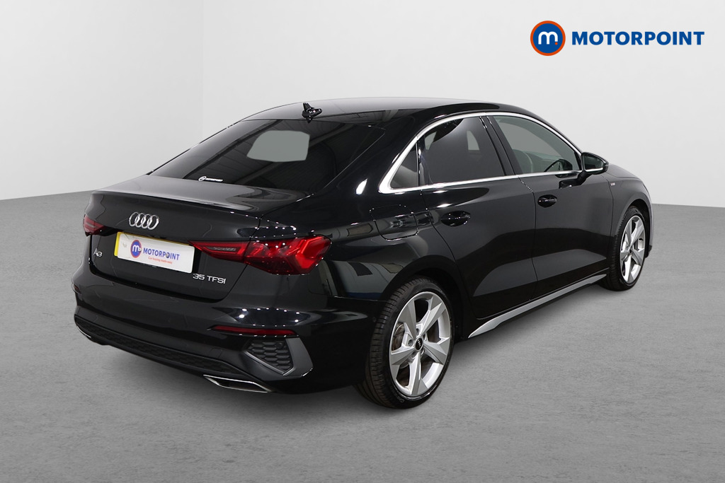 Audi A3 S Line Automatic Petrol Saloon - Stock Number (1636615) - Drivers side rear corner