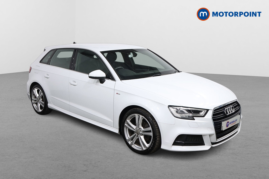 Audi A3 S Line Automatic Petrol Hatchback - Stock Number (1627420) - Drivers side front corner
