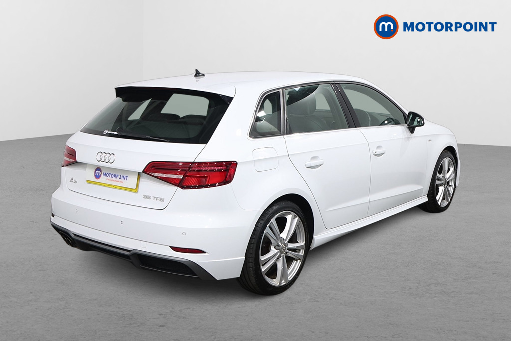 Audi A3 S Line Automatic Petrol Hatchback - Stock Number (1627420) - Drivers side rear corner