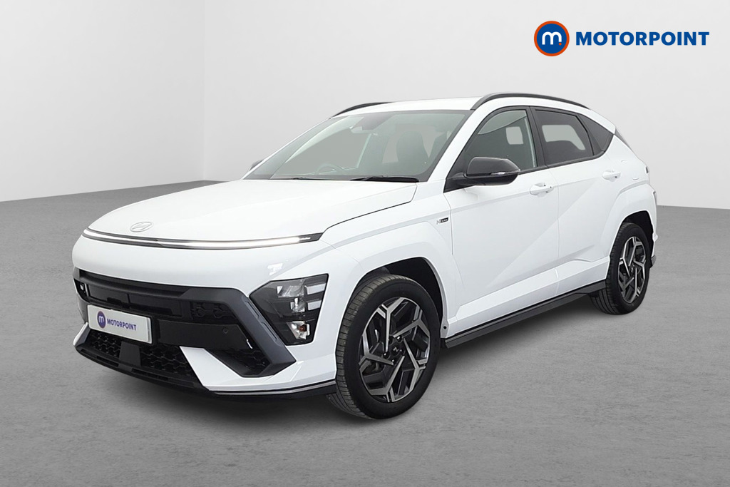 Hyundai Kona N Line Automatic Petrol-Electric Hybrid SUV - Stock Number (1628601) - Passenger side front corner