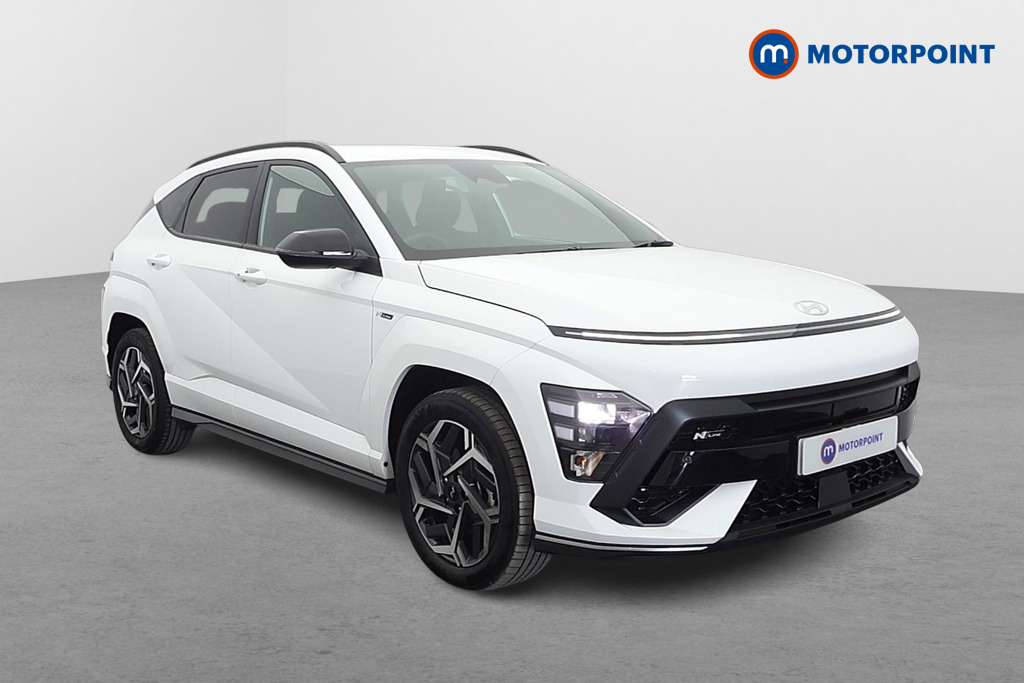 Hyundai Kona N Line Automatic Petrol-Electric Hybrid SUV - Stock Number (1628601) - Drivers side front corner