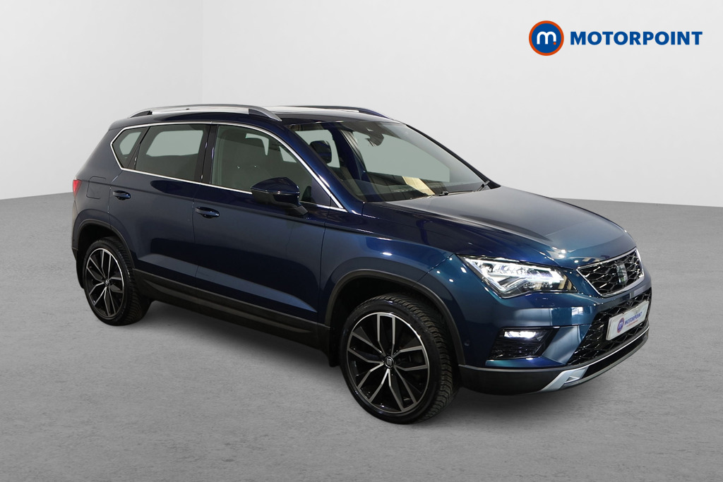 Seat Ateca Xcellence Lux Manual Petrol SUV - Stock Number (1628669) - Drivers side front corner