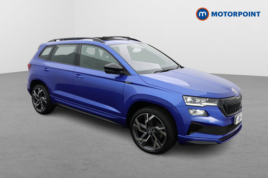 Skoda Karoq Sportline Edition Automatic Petrol SUV - Stock Number (1636984) - Drivers side front corner