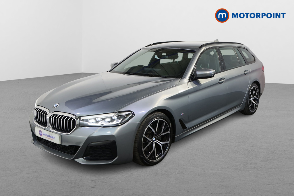 BMW 5 Series M Sport Automatic Diesel Estate - Stock Number (1626443) - Passenger side front corner