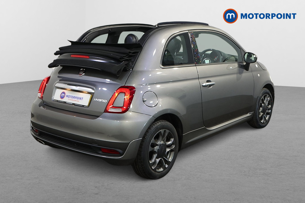 Fiat 500 Hey Google Manual Petrol Convertible - Stock Number (1626584) - Drivers side rear corner