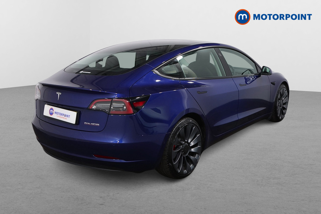 Tesla Model 3 Performance Automatic Electric Saloon - Stock Number (1634167) - Drivers side rear corner