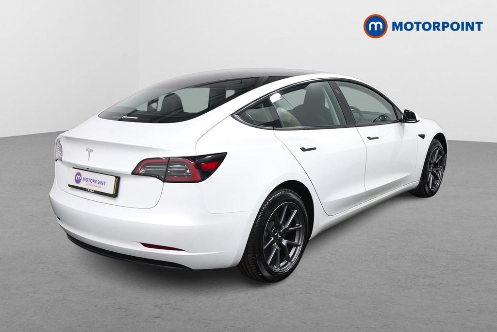 Tesla Model 3 Long Range Automatic Electric Saloon - Stock Number (1634206) - Drivers side rear corner