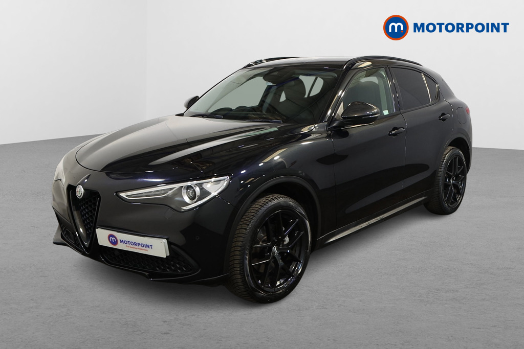 Alfa Romeo Stelvio Nero Edizione Automatic Petrol SUV - Stock Number (1634417) - Passenger side front corner