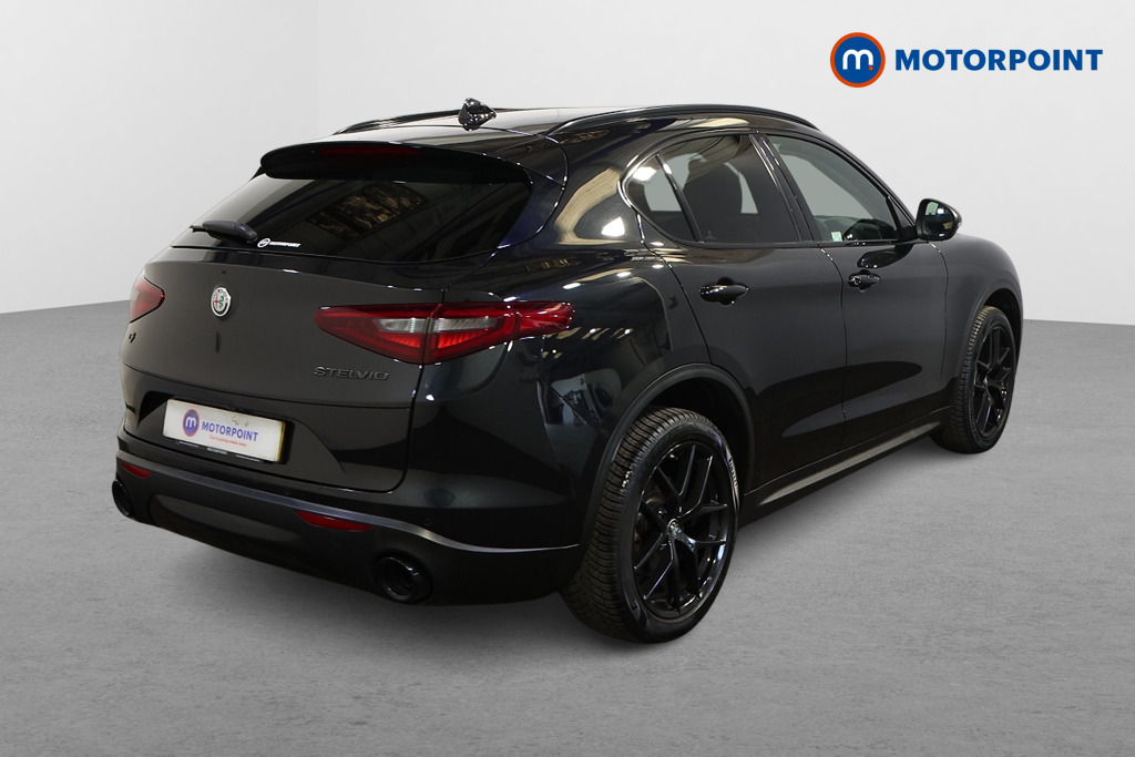 Alfa Romeo Stelvio Nero Edizione Automatic Petrol SUV - Stock Number (1634417) - Drivers side rear corner