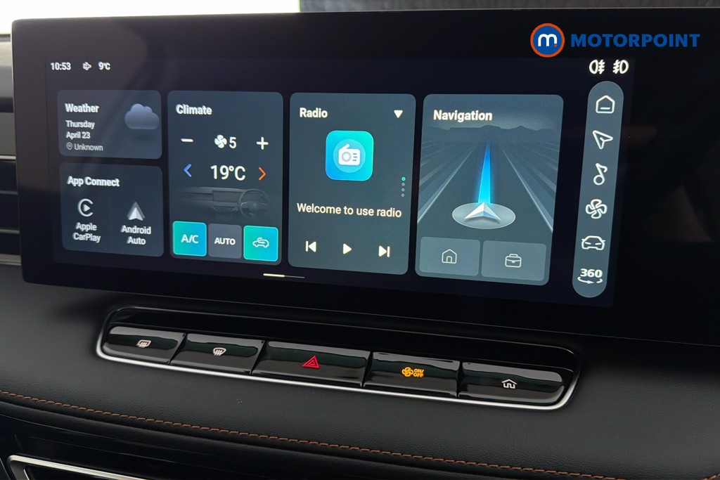 Mg Motor Uk HS Trophy Automatic Petrol-Electric Hybrid SUV - Stock Number (1634992) - 9th supplementary image