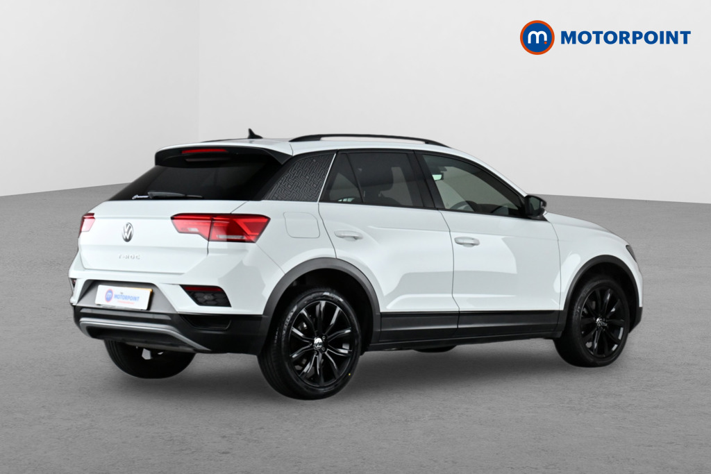 Volkswagen T-Roc Black Edition Automatic Petrol SUV - Stock Number (1635268) - Drivers side rear corner