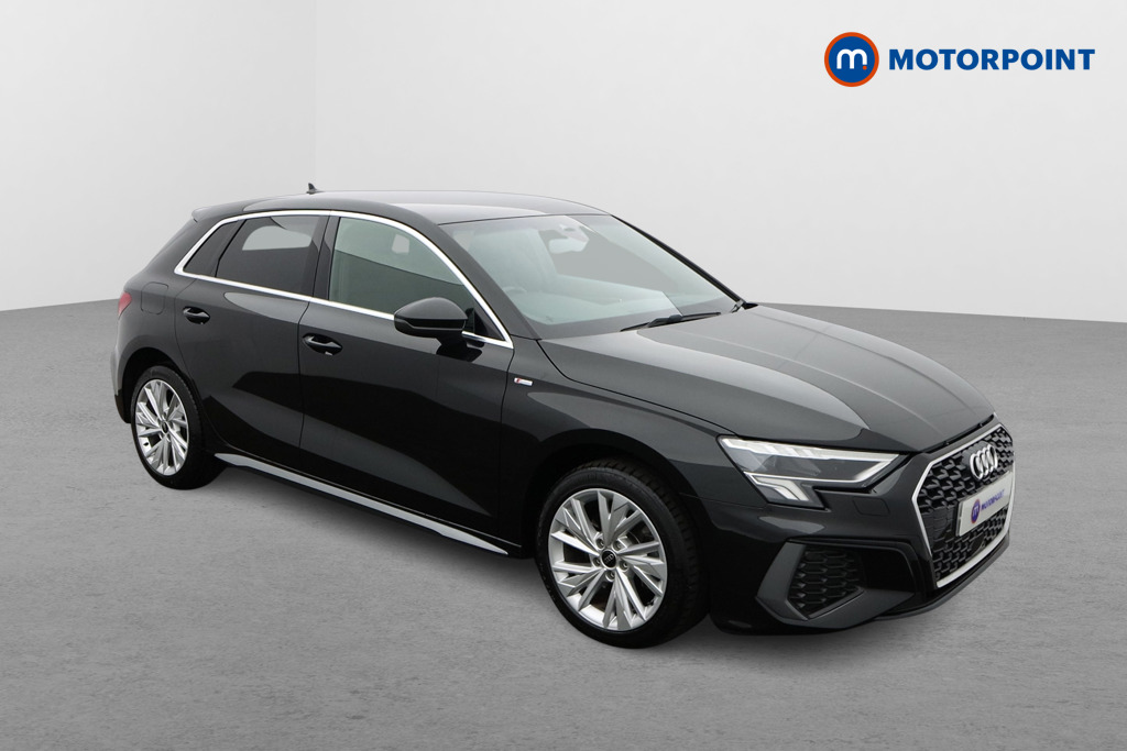 Audi A3 S Line Automatic Petrol Plug-In Hybrid Hatchback - Stock Number (1636680) - Drivers side front corner