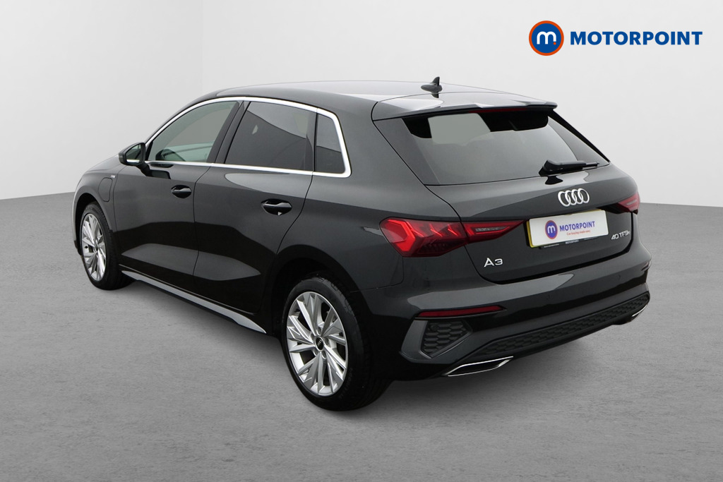Audi A3 S Line Automatic Petrol Plug-In Hybrid Hatchback - Stock Number (1636680) - Passenger side rear corner