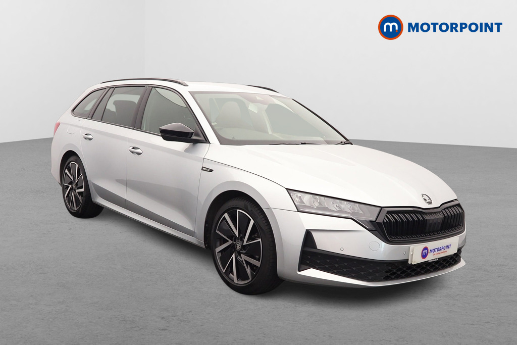 Skoda Octavia Sportline Automatic Petrol Estate - Stock Number (1636967) - Drivers side front corner