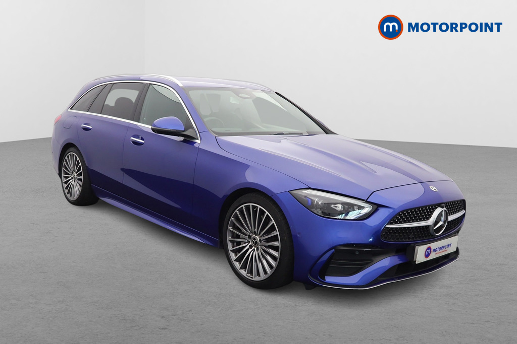 Mercedes-Benz C Class Amg Line Automatic Diesel Estate - Stock Number (1637156) - Drivers side front corner