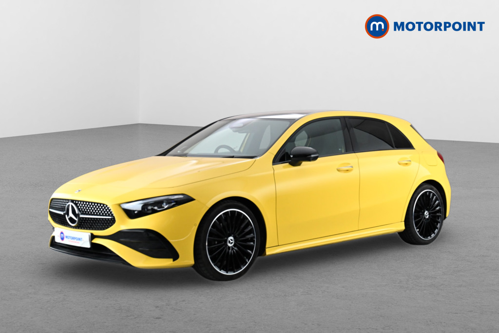 Mercedes-Benz A Class Exclusive Launch Edition Automatic Petrol Hatchback - Stock Number (1637618) - Passenger side front corner