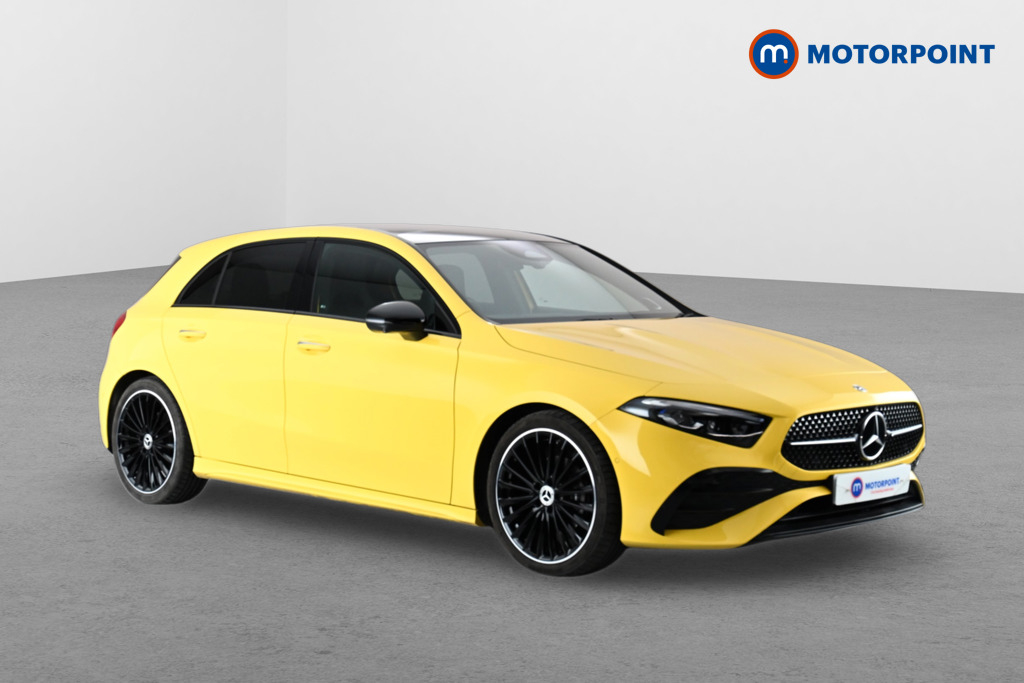 Mercedes-Benz A Class Exclusive Launch Edition Automatic Petrol Hatchback - Stock Number (1637618) - Drivers side front corner