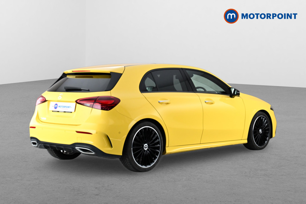 Mercedes-Benz A Class Exclusive Launch Edition Automatic Petrol Hatchback - Stock Number (1637618) - Drivers side rear corner