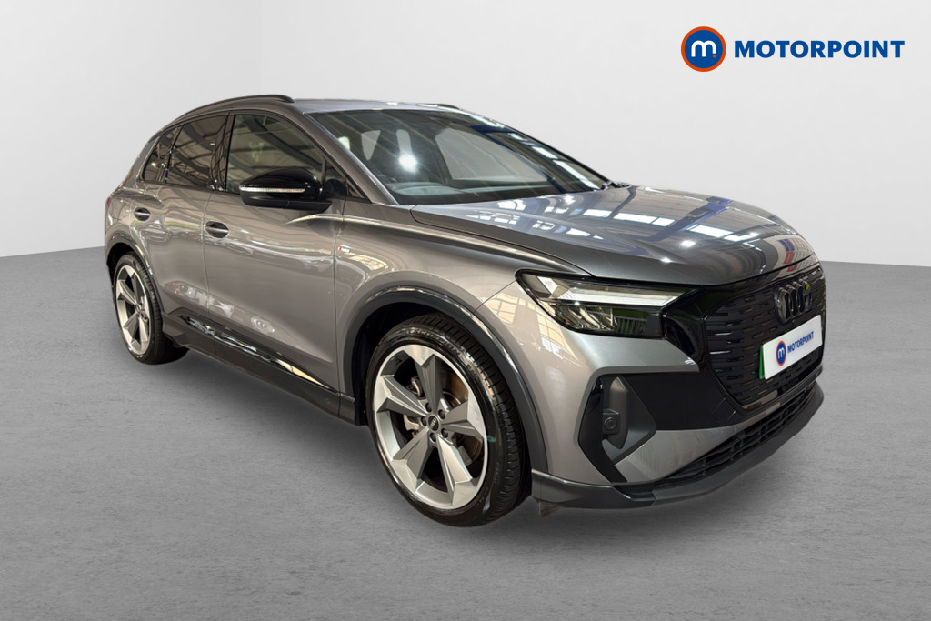 Audi Q4 Black Edition Automatic Electric SUV - Stock Number (1638148) - Drivers side front corner