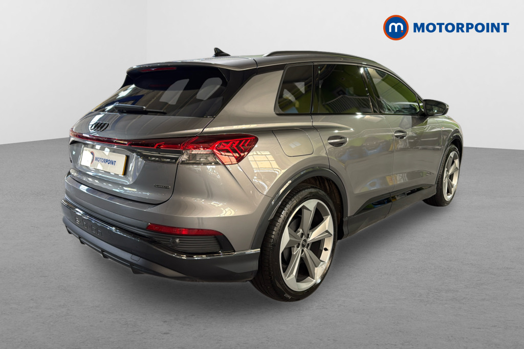 Audi Q4 Black Edition Automatic Electric SUV - Stock Number (1638148) - Drivers side rear corner