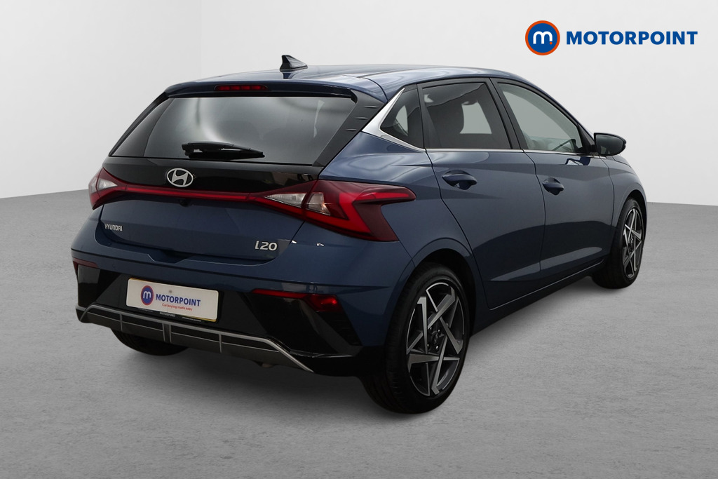 Hyundai I20 Premium Automatic Petrol Hatchback - Stock Number (1638314) - Drivers side rear corner
