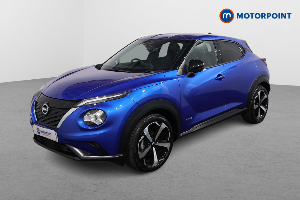 Nissan Juke Tekna Automatic Petrol-Electric Hybrid SUV - Stock Number (1597835) - Passenger side front corner