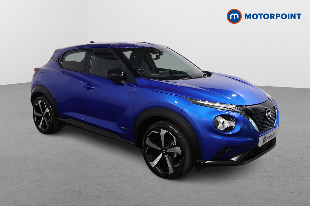Nissan Juke Tekna Automatic Petrol-Electric Hybrid SUV - Stock Number (1597835) - Drivers side front corner