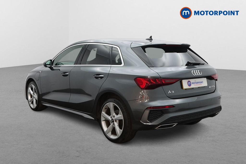 Audi A3 S Line Automatic Petrol Plug-In Hybrid Hatchback - Stock Number (1629030) - Passenger side rear corner