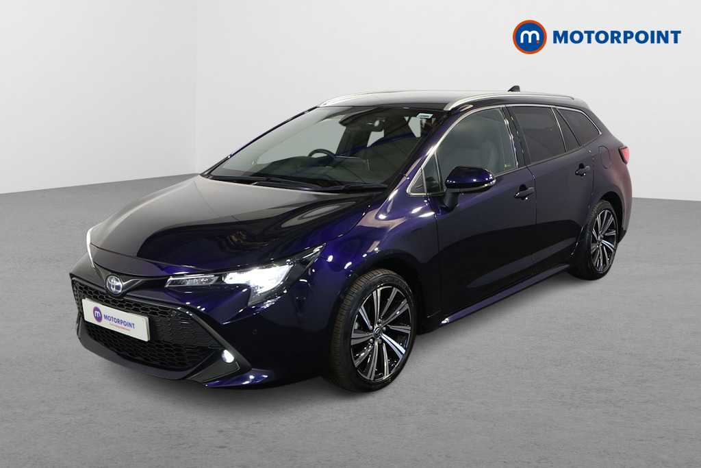 Toyota Corolla Design Automatic Petrol-Electric Hybrid Estate - Stock Number (1629392) - Passenger side front corner