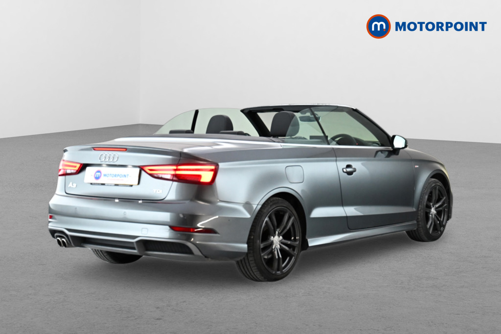 Audi A3 S Line Manual Diesel Convertible - Stock Number (1635410) - Drivers side rear corner