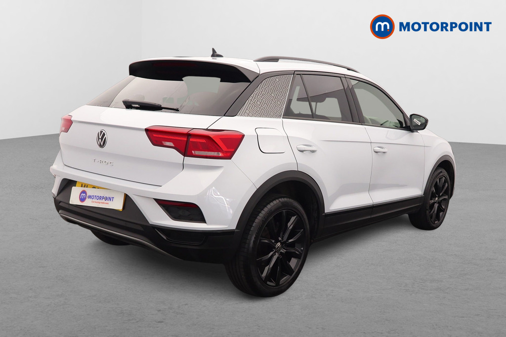 Volkswagen T-Roc Black Edition Automatic Petrol SUV - Stock Number (1636666) - Drivers side rear corner
