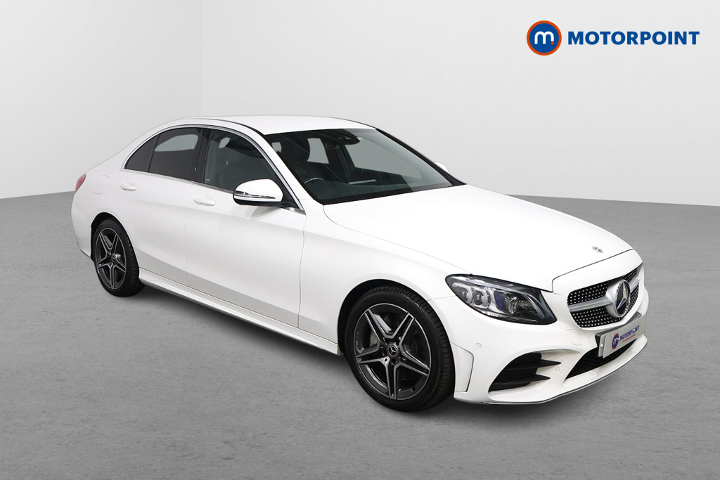 Mercedes-Benz C Class Amg Line Edition Automatic Petrol Saloon - Stock Number (1637190) - Drivers side front corner