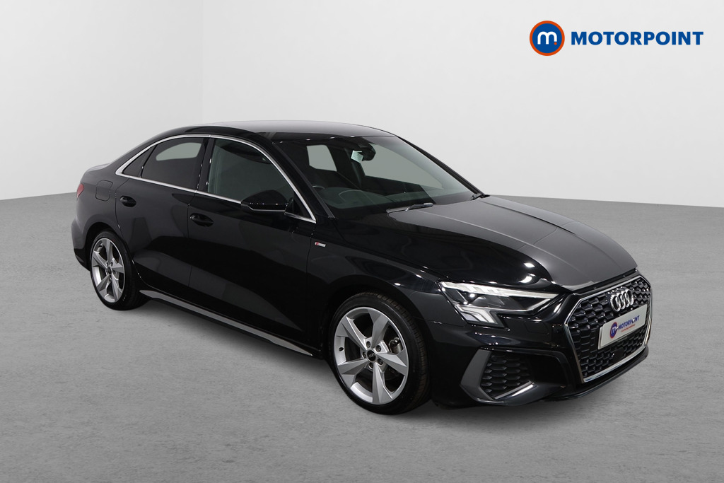 Audi A3 S Line Automatic Petrol Saloon - Stock Number (1637360) - Drivers side front corner