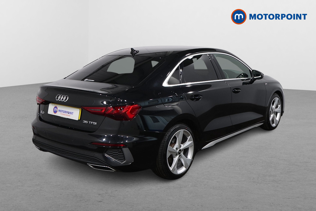 Audi A3 S Line Automatic Petrol Saloon - Stock Number (1637360) - Drivers side rear corner