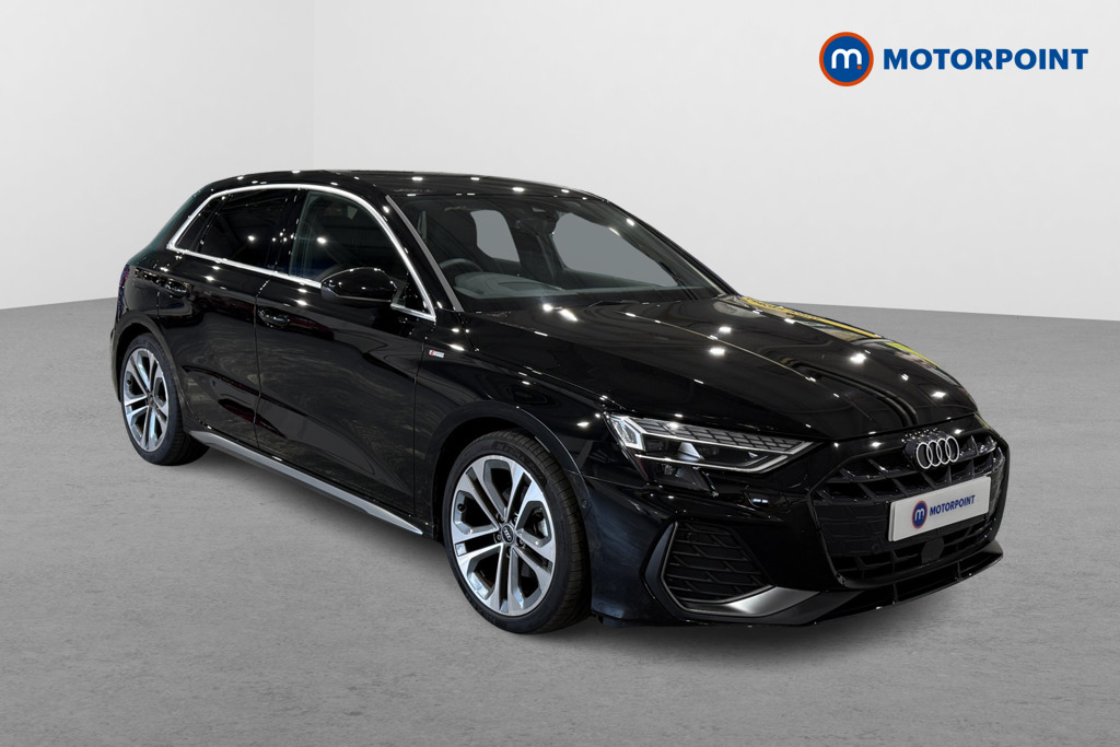 Audi A3 S Line Automatic Petrol Hatchback - Stock Number (1637572) - Drivers side front corner