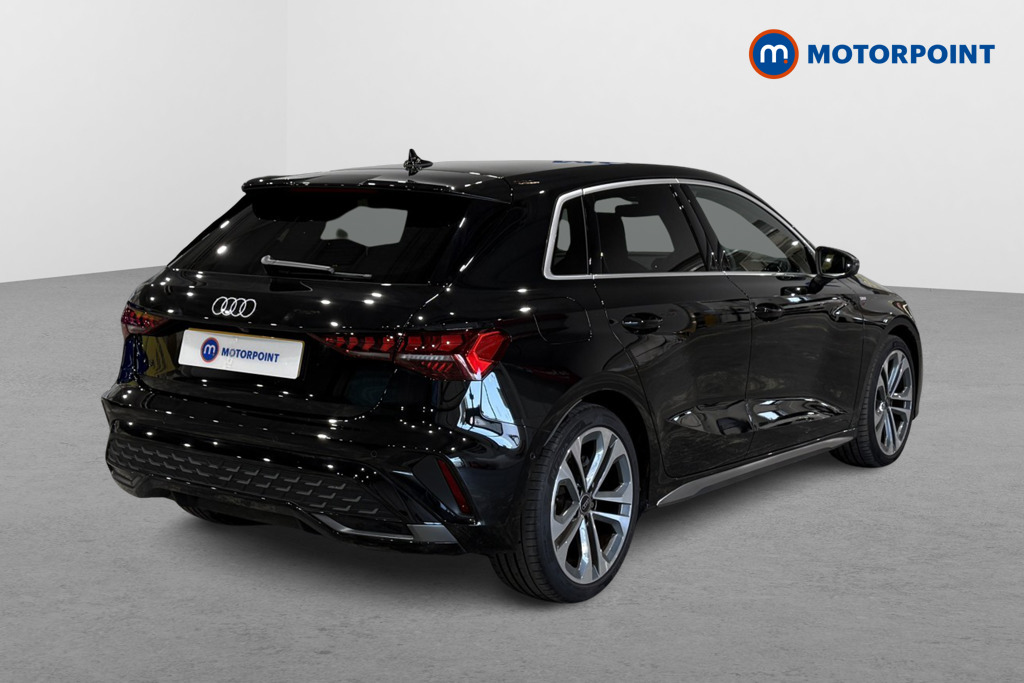 Audi A3 S Line Automatic Petrol Hatchback - Stock Number (1637572) - Drivers side rear corner