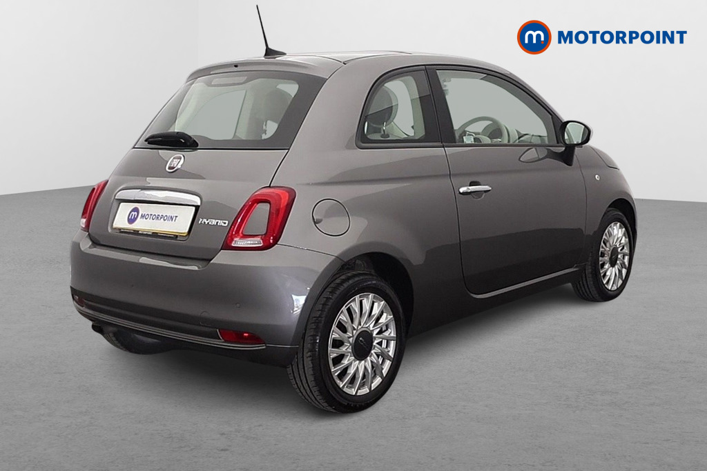 Fiat 500 Lounge Manual Petrol Hatchback - Stock Number (1637605) - Drivers side rear corner
