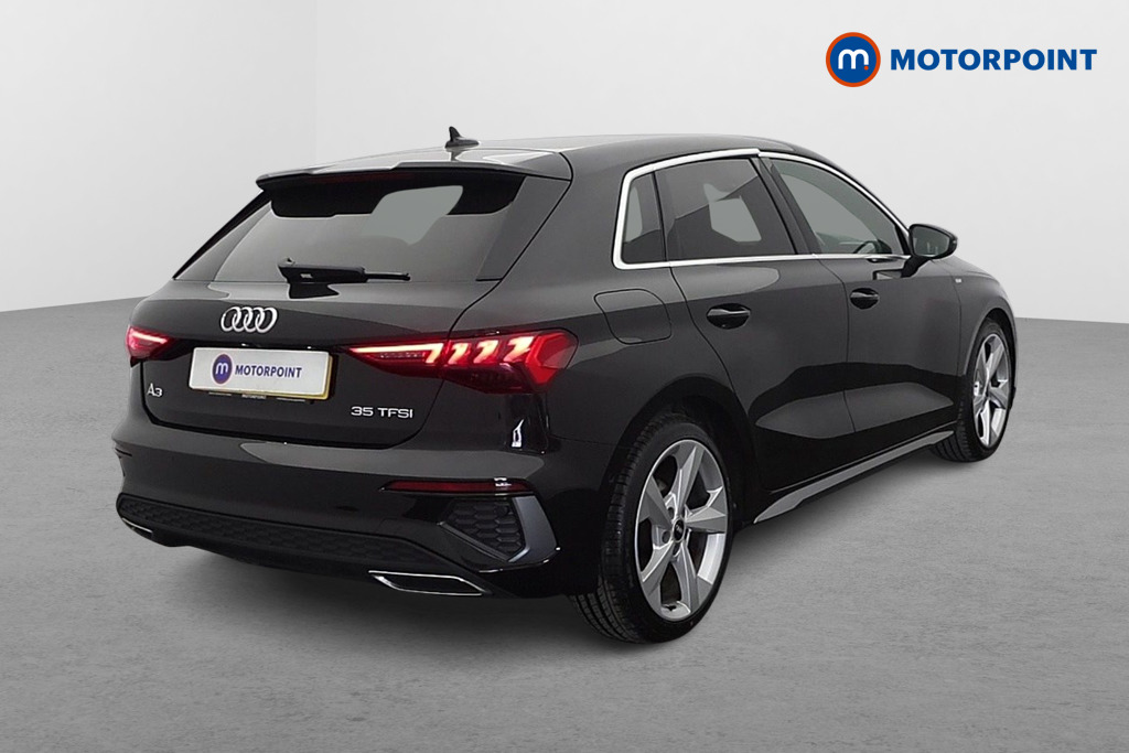 Audi A3 S Line Automatic Petrol Hatchback - Stock Number (1636634) - Drivers side rear corner