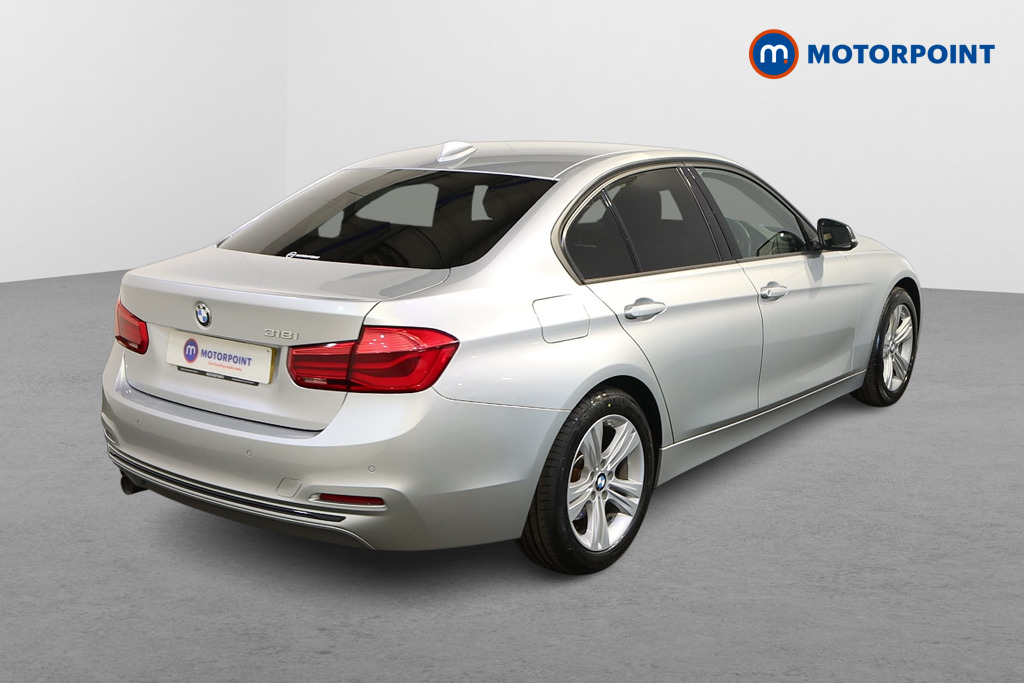 BMW 3 Series Sport Automatic Petrol Saloon - Stock Number (1629273) - Drivers side rear corner