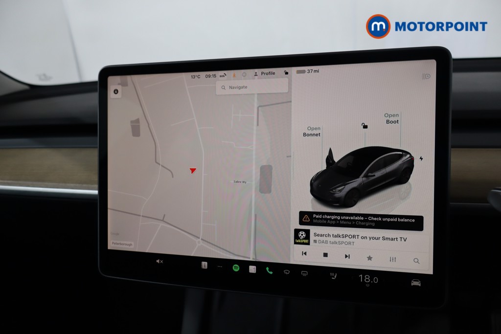 Tesla Model 3 Long Range Automatic Electric Saloon - Stock Number (1634180) - 2nd supplementary image