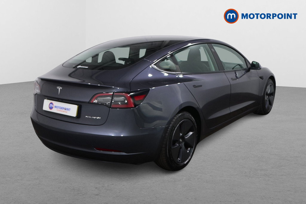 Tesla Model 3 Long Range Automatic Electric Saloon - Stock Number (1634180) - Drivers side rear corner