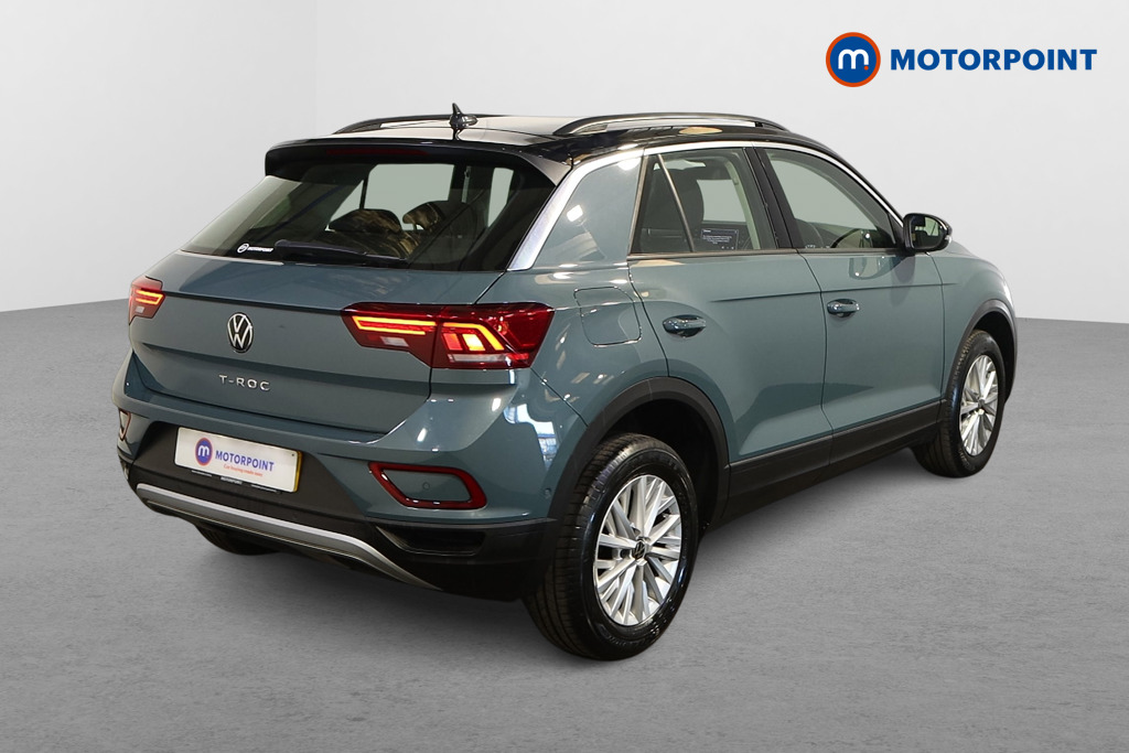 Volkswagen T-Roc Life Manual Petrol SUV - Stock Number (1636829) - Drivers side rear corner