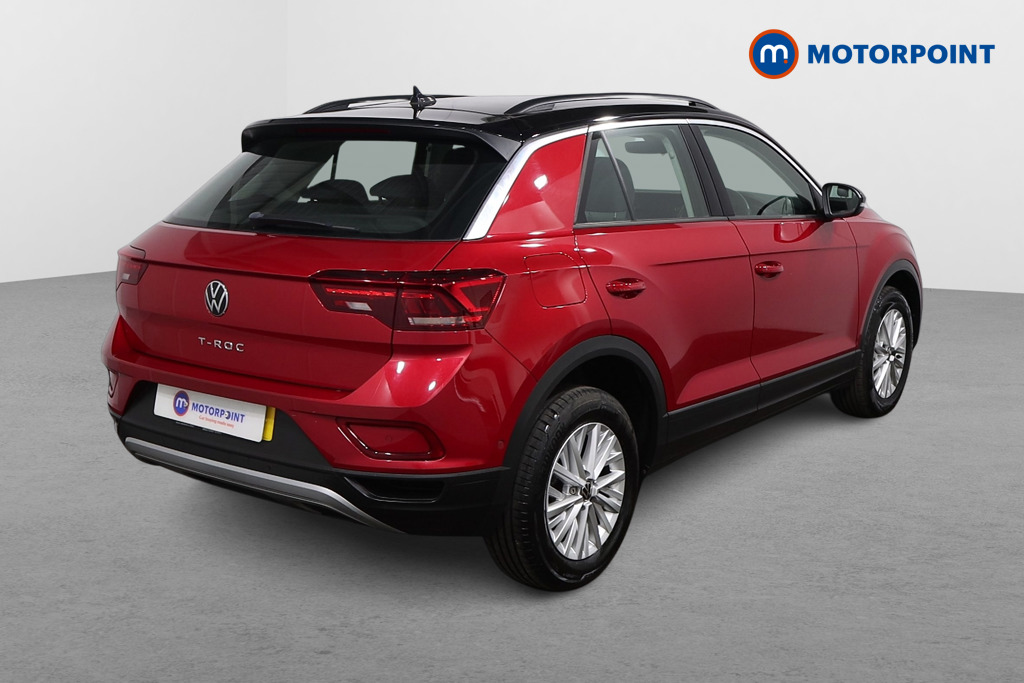 Volkswagen T-Roc Life Manual Petrol SUV - Stock Number (1638640) - Drivers side rear corner