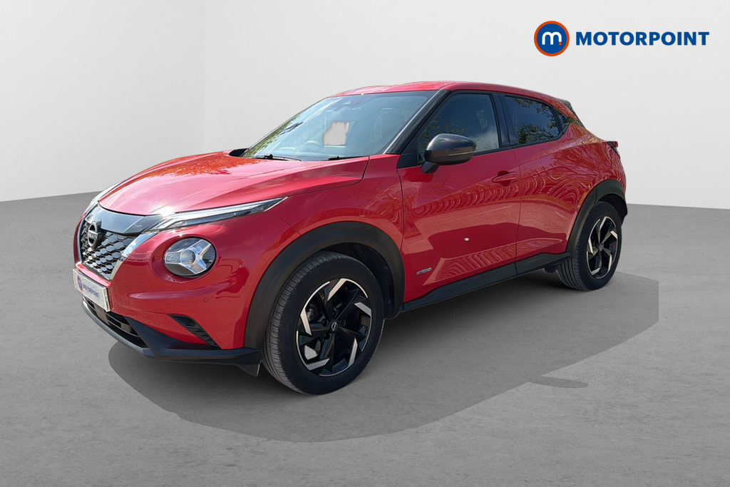Nissan Juke N-Connecta Automatic Petrol-Electric Hybrid SUV - Stock Number (1639401) - Passenger side front corner