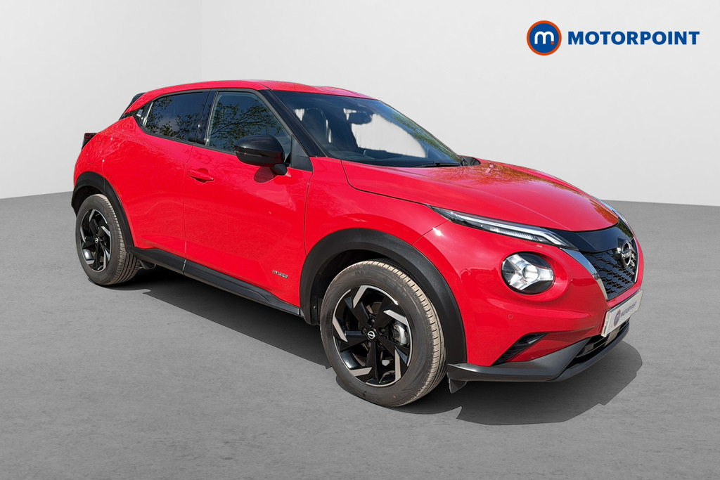 Nissan Juke N-Connecta Automatic Petrol-Electric Hybrid SUV - Stock Number (1639401) - Drivers side front corner