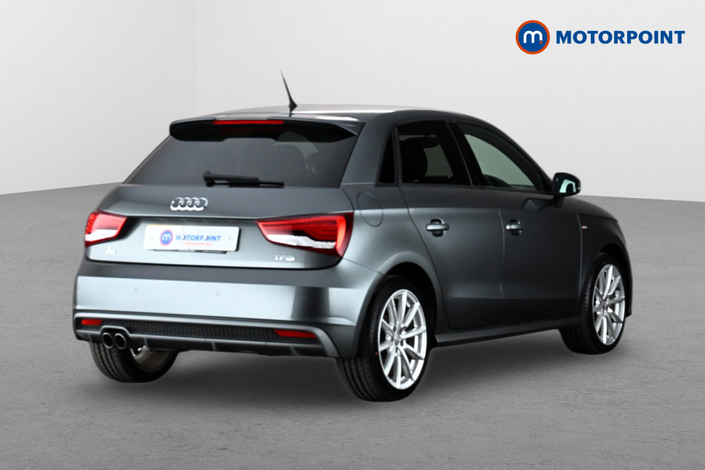 Audi A1 S Line Nav Manual Petrol Hatchback - Stock Number (1623578) - Drivers side rear corner