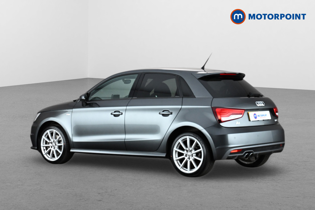 Audi A1 S Line Nav Manual Petrol Hatchback - Stock Number (1623578) - Passenger side rear corner
