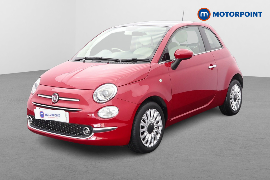 Fiat 500 Lounge Automatic Petrol Hatchback - Stock Number (1628040) - Passenger side front corner