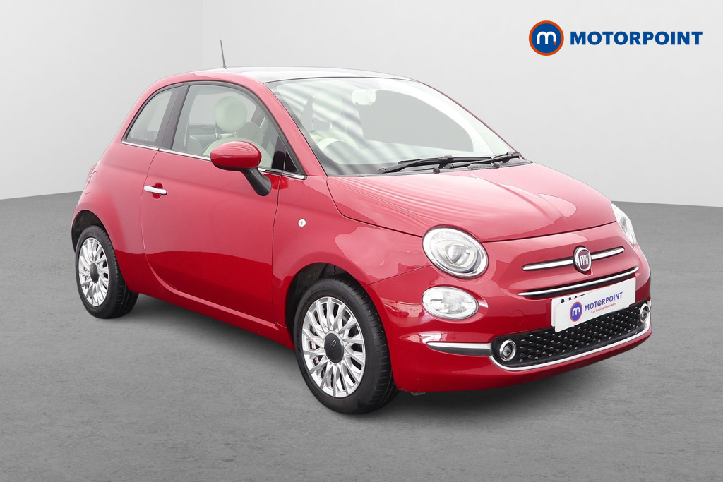 Fiat 500 Lounge Automatic Petrol Hatchback - Stock Number (1628040) - Drivers side front corner